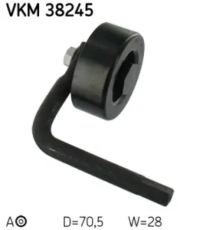Ролик модуля натягувача ременя SKF VKM38245 Бмв Е46