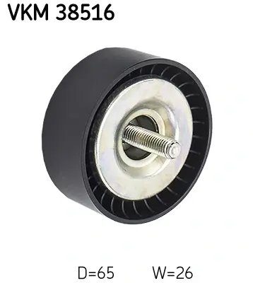Ролик модуля натягувача ременя SKF VKM 38516