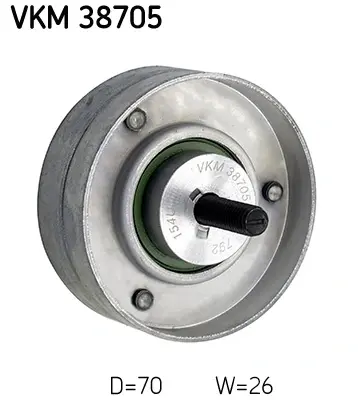 Ролик модуля натягувача ременя SKF VKM38705 (фото 1)