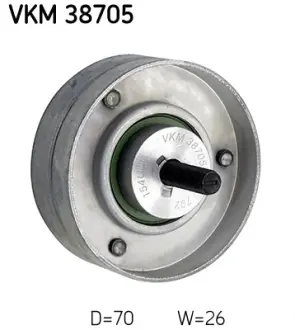 Ролик модуля натягувача ременя SKF VKM38705