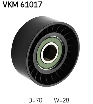 Ролик модуля натягувача ременя SKF VKM 61017