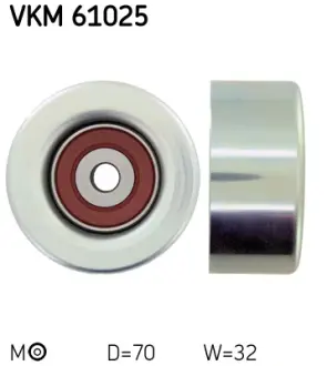 Ролик модуля натягувача ременя SKF VKM 61025