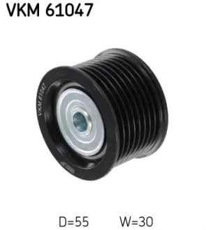 Ролик модуля натягувача ременя SKF VKM 61047