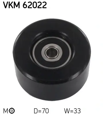 Ролик модуля натягувача ременя SKF VKM 62022 (фото 1)