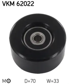 Ролик модуля натягувача ременя SKF VKM 62022
