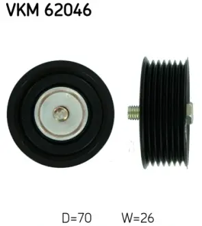 Ролик модуля натягувача ременя SKF VKM62046 Infiniti