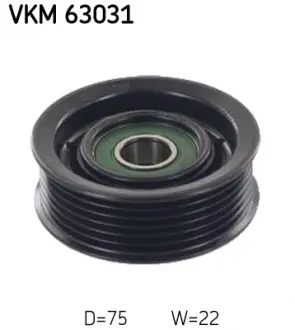 Ролик модуля натягувача ременя SKF VKM 63031