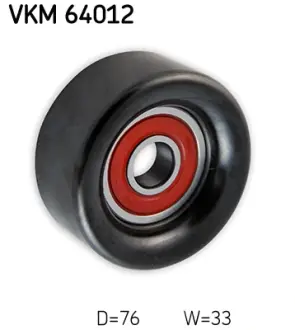 Ролик модуля натягувача ременя SKF VKM 64012