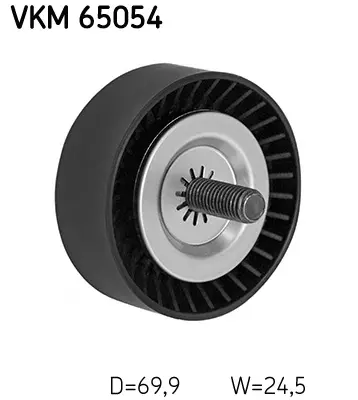 Ролик модуля натягувача ременя SKF VKM 65054
