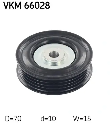 Ролик модуля натягувача ременя SKF VKM66028