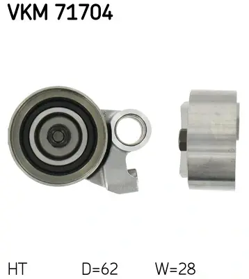 Ролик модуля натягувача ременя SKF VKM71704 (фото 1)