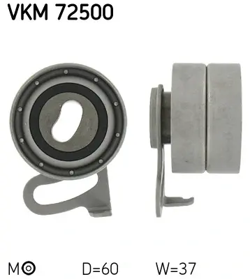 Ролик модуля натягувача ременя SKF VKM 72500