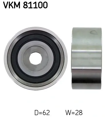 Ролик модуля натягувача ременя SKF VKM 81100 (фото 1)