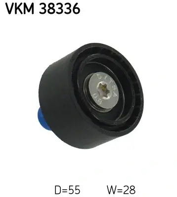 Ролик модуля натяжителя ремня BMW X5 (E70) (пр-во) SKF VKM 38336
