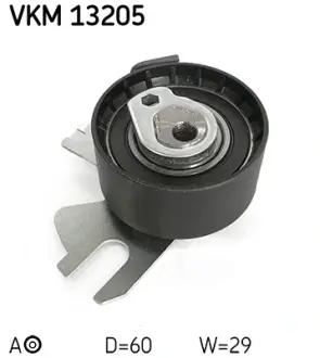 Ролик модуля натяжителя ремня FORD FOCUS III 2.0 TDCi (пр-во) SKF VKM 13205