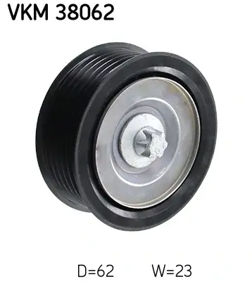 Ролик модуля натяжителя ремня MERCEDES-BENZ S-CLASS (W221) S 500 (пр-во) SKF VKM 38062