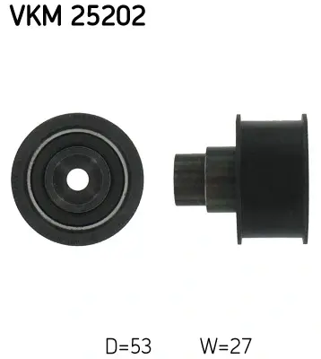 Ролик направляючий SKF VKM 25202