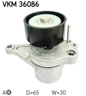 Ролик натяж. гладкий генератора 2.3dCi 10- SKF VKM36086