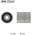 Ролик натяжителя ремня (Пр-во) SKF VKM 21142