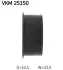 Ролик натяжителя ремня (Пр-во) SKF VKM 25150