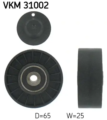Ролик натяжителя ремня (Пр-во) SKF VKM 31002