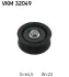 Ролик натяжителя ремня (Пр-во) SKF VKM 32049