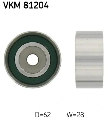 Ролик натяжителя ремня (Пр-во) SKF VKM 81204