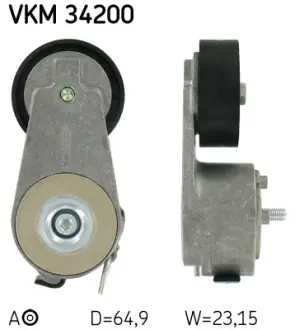 Ролик натяжний SKF VKM 34200