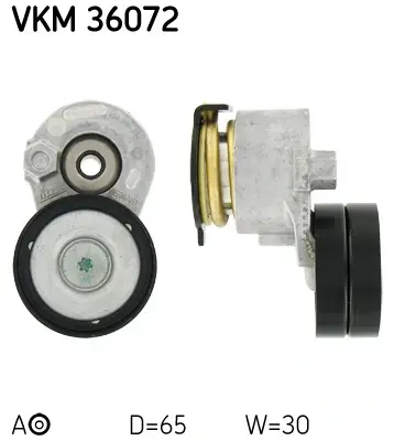 Ролик натяжний SKF VKM 36072 (фото 1)
