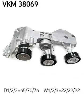 Ролик натяжний SKF VKM 38069