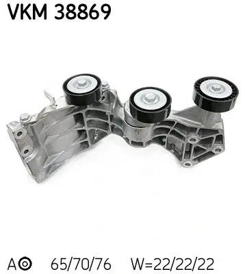Ролик натяжний SKF VKM 38869