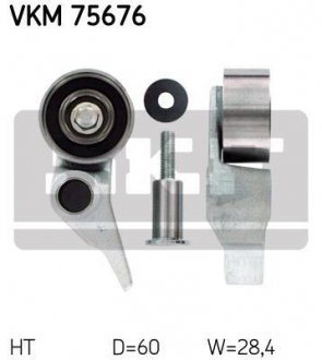 Ролик натяжний skf VKM 75676