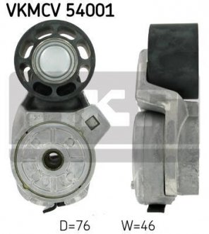 Ролик с натяжителем APV2454 D=76, W=46 skf VKMCV 54001