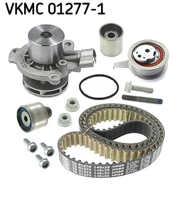 Роликовий модуль натягувача ременя (ролик, ремінь, помпа) SKF VKMC012771 (фото 1)