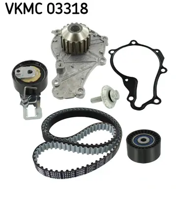 Роликовий модуль натягувача ременя (ролик, ремінь, помпа) SKF VKMC 03318