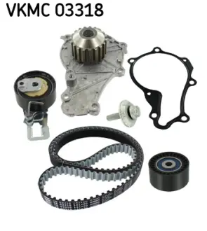 Роликовий модуль натягувача ременя (ролик, ремінь, помпа) SKF VKMC 03318