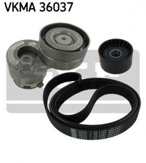Комплект ременя грм skf VKMA 36037