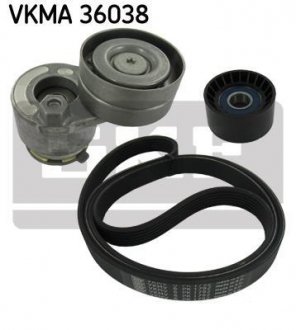 Комплект ремня грм skf VKMA 36038