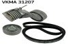 Роликовий модуль натягувача ременя (ролик, ремінь) VKMA 31207