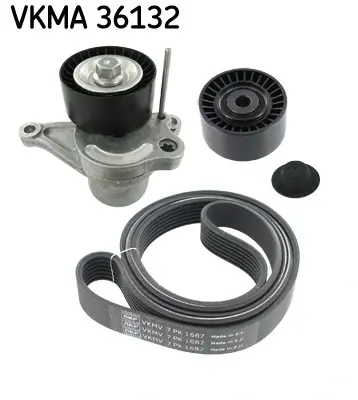 Роликовий модуль натягувача ременя (ролик, ремінь) SKF VKMA 36132