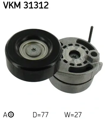 Роликовий модуль натягувача ременя SKF VKM 31312