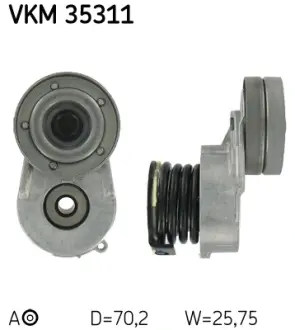 Роликовий модуль натягувача ременя SKF VKM 35311