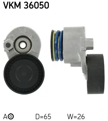 Роликовий модуль натягувача ременя SKF VKM 36050