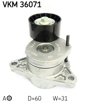 Роликовий модуль натягувача ременя SKF VKM 36071
