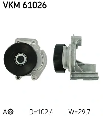 Роликовий модуль натягувача ременя SKF VKM 61026
