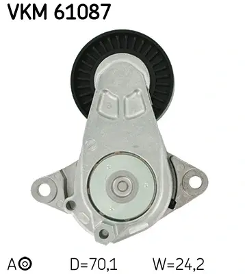 Роликовий модуль натягувача ременя SKF VKM 61087 (фото 1)