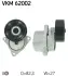 Роликовий модуль натягувача ременя SKF VKM 62002