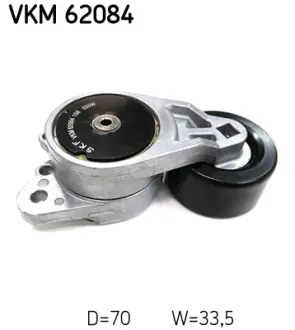 Роликовий модуль натягувача ременя SKF VKM62084 Infiniti