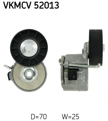 Роликовий модуль натягувача ременя SKF VKMCV52013 (фото 1)