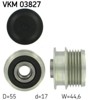 Шків генератора SKF VKM 03827